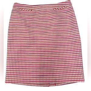 Women’s pink multicolored Halogen Business Dress Skirt